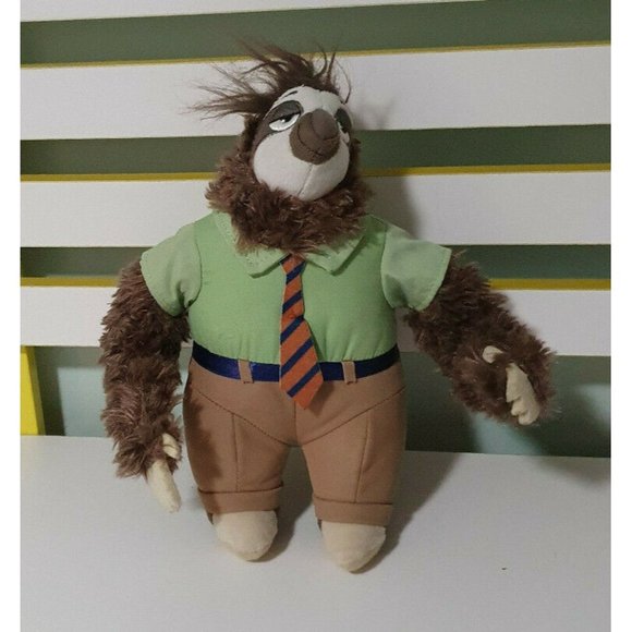 Disney | Toys | Zootopia Sloth Plush Toy Character Toy Disney